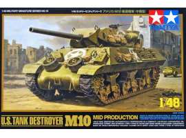 Збірна модель 1/48 САУ M10 (medium production) Tamiya 32519