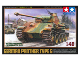 Scale model 1/48 Tank Panther type G Tamiya 32520