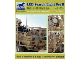обзорное фото Set 1/35 LED Headlights (Set B) Bronco AB3569 Detail sets