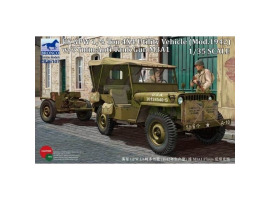 Assembly model 1/35 American off-road vehicle GPW 1/4 ton Bronco CB35107