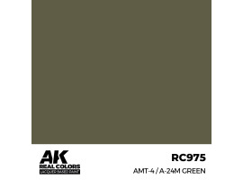 Alcohol-based acrylic paint AMT-4 / A-24m Green AK-interactive RC975