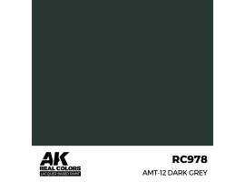 Alcohol-based acrylic paint AMT-12 Dark Gray AK-interactive RC978