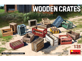 Scale model 1/35 Wooden boxes Miniart 35651