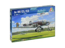 обзорное фото Scale model 1/72 Airplane Junkers Ju 86 E1/E2 Italeri 1391 Aircraft 1/72