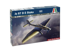 Scale model 1/48 Airplane JU-87 D-5 Stuka Italeri 2709