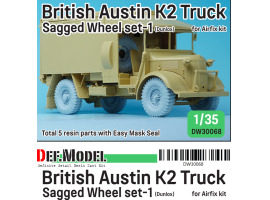 обзорное фото WW2 British Austin K2 Truck - Dunlop Колеса