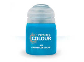 обзорное фото Фарба Warhammer Color (Citadel) AIR: CALTH BLUE CLEAR (24ML) Air