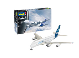 обзорное фото Scale model 1/288 Airbus A380 Revell 03808 Civil aircraft