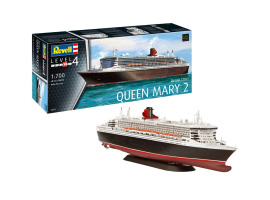 обзорное фото Scale model 1/700 Ocean Liner Queen Mary 2 Revell 05231 Civil fleet