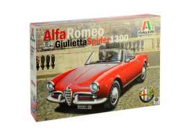 Збірна модель 1/24 Автомобіль Alfa Romeo Giulietta Spider 1300 Italeri 3653