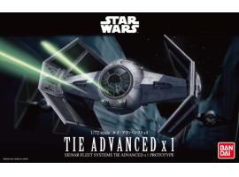 Збірна модель 1/72 Винищувач BANDAI TIE Advanced x1 (Easy-Click System) Revell 01214