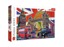 обзорное фото London color puzzles 1000pcs 1000 items