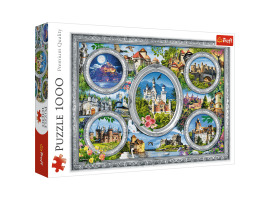 обзорное фото Puzzles Castles of the world 1000pcs 1000 items