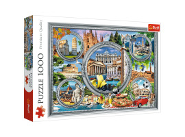 обзорное фото Puzzle Collage Italian holidays 1000pcs 1000 items