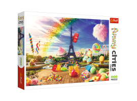 обзорное фото Puzzles Fun cities: Sweet Paris 1000 pcs 1000 items