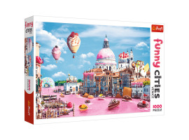 обзорное фото Puzzles Fun cities: Sweet Venice 1000 pcs 1000 items