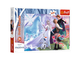 обзорное фото Puzzles Magical world of sisters: Frozen 200pcs 200 items