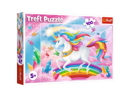 обзорное фото Puzzles Bright Unicorn 100 pcs 100 items