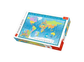 обзорное фото Puzzles Political map of the world 2000 pieces 2000 items