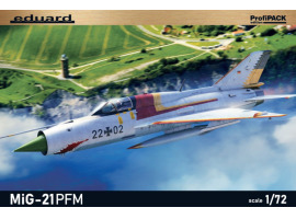 Scale model 1/72 Aircraft MiG-21 PFM Profipack Edition Eduard 70144