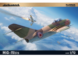 Збірна модель 1/72 Літак MiG-15bis Profipack Edition Eduard 7059