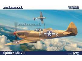 Збірна модель 1/72 Літак Spitfire Mk.VIII Weekend Edition Eduard 82119