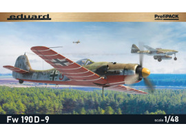 обзорное фото Збірна модель 1/48 Літак Focke Wulf 190D-9 ProfiPack Edition Eduard 8188 Літаки 1/48