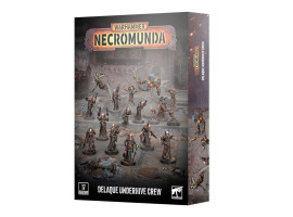 обзорное фото Ігровий набір Warhammer - NECROMUNDA: DELAQUE UNDERHIVE CREW Necromunda