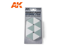 DOUBLE SIDED SPONGE (SEMI-GLOSS EFFECT / FINE POLISHING) / ДВУСТОРОННЯЯ ШЛИФОВАЛЬНАЯ ГУБКА