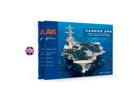 обзорное фото Книга Експлуатація авіаносців – Експлуатація польотної палуби авіаносців класу «Nimitz» AK-Interactive AK130032 Навчальна література