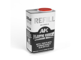 Refill – PLASTIC CEMENT STANDARD DENSITY 200ml GLUE AK-interactive AK12003-B