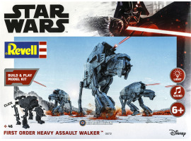 обзорное фото Scale model 1/164 First Order Heavy Assault Walker Revell REV06772 Star Wars