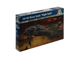 Scale model 1/72 Helicopter UH - 60 Black Hawk "Night Raid" Italeri 1328