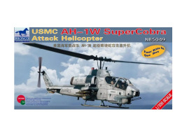 обзорное фото Сборные модели 1/350 вертолетов USMC AH-1W Super Cobra Бронко NB5049 Вертолеты 1/350