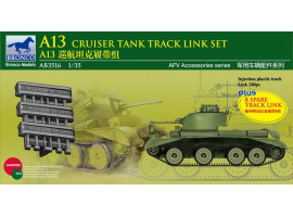 обзорное фото Track set 1/35 for Cruiser Tank Mk. III (A13) Bronco AB3516 Trucks