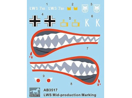 обзорное фото Special Marking Decal for LWS Mid-Production Bronco AB3517 Decals