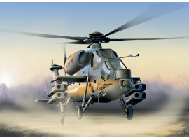 обзорное фото Збірна модель 1/72 Гвинтокрил A-129 Mangusta Italeri 0006 Гелікоптери 1/72