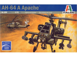 обзорное фото Scale model 1/72 Helicopter AH-64 Apache Italeri 0159 Helicopters 1/72