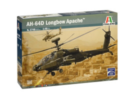 обзорное фото Збірна модель 1/48 Гелікоптер AH-64D Apache Longbow Italeri 2748 Гелікоптери 1/48