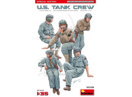 обзорное фото Збірна модель 1/35 Фігури танковий екіпаж США спеціальне видання Miniart 35391 Фігури 1/35