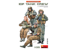 обзорное фото Scale model 1/35 Figures IDF Tank Crew Miniart 37076 Figures 1/35