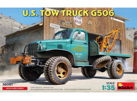 Scale model 1/35 American tow truck G506 Miniart 38061