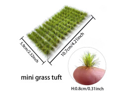 Літньозелені пучки трави (Mini grass tuft) GMT-2