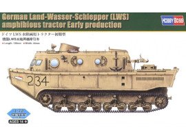 обзорное фото Збірна модель німецького Land-Wasser-Schlepper (LWS) amphibious Бронетехніка 1/72