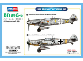обзорное фото Buildable model of the German aircraft Bf109G-6 Aircraft 1/48