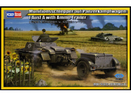 обзорное фото Збірна модель німецького Munitionsschlepper auf Panzerkampfwagen I Ausf A Бронетехніка 1/35