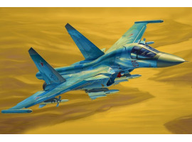 обзорное фото Buildable model Su-34 Fullback Aircraft 1/48