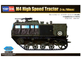 обзорное фото Сборная модель американского гусеничного тягача M4 High Speed Tractor Бронетехника 1/72