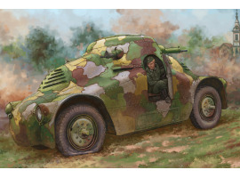 обзорное фото Scale model 1/35 Armored car Skoda PA-2 "turtle" HobbyBoss 83888 Cars 1/35