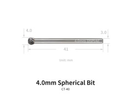 обзорное фото Spherical drill 4.0 mm DSPIAE CT-40 Sundry